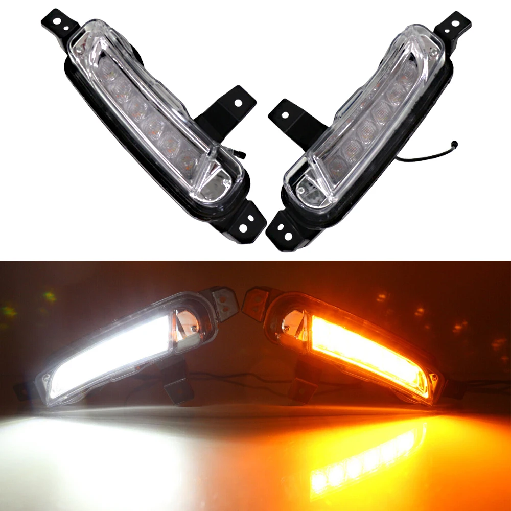 Faros LED Completos Jeep Cherokee 2014-2018 – Luz Estacionamiento Y Giro, DOT