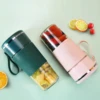 Portable Juicer Usb Rechargeable Wireless Mini Smoothie Blender Mixer Fruit Juice Maker  Juicer Machine Glass Cup Lemon juicer 2