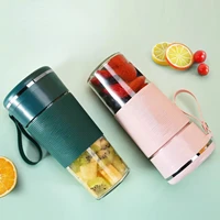 Portable Juicer Usb Rechargeable Wireless Mini Smoothie Blender Mixer Fruit Juice Maker  Juicer Machine Glass Cup Lemon juicer 2