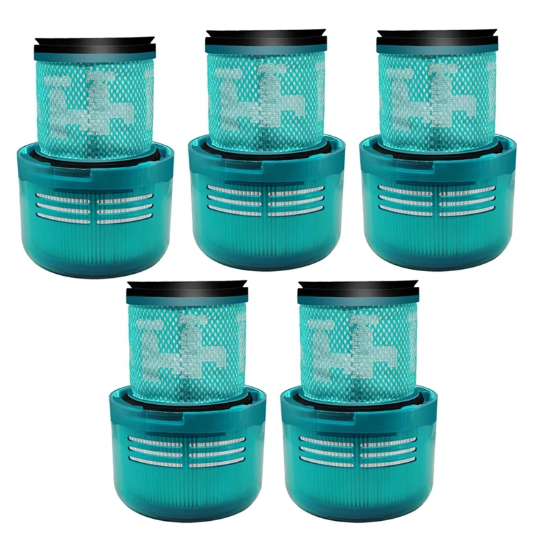 5PCS Hepa Filter Elements Rear Filter Vacuum Cleaner Replacement Accessories For Dyson V15 Sv14