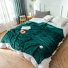 Throw Blanket for Sofa Winter Blanket King Size Home Warm Plaid Comforter Bedspread Bedding Sheet 2
