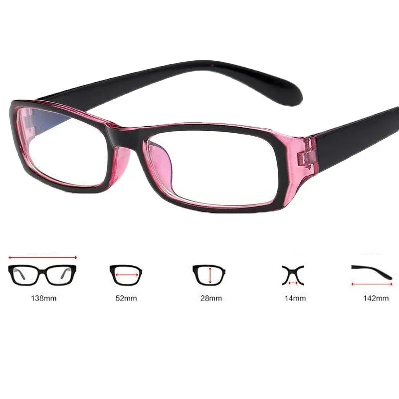 2023 UV Resistant Computer Myopia Glasses Fashion Men Women Anti Blue Light Short-sighted Egewear 0-1.0-1.5-2.0-2.5-3.0-3.5-4.0