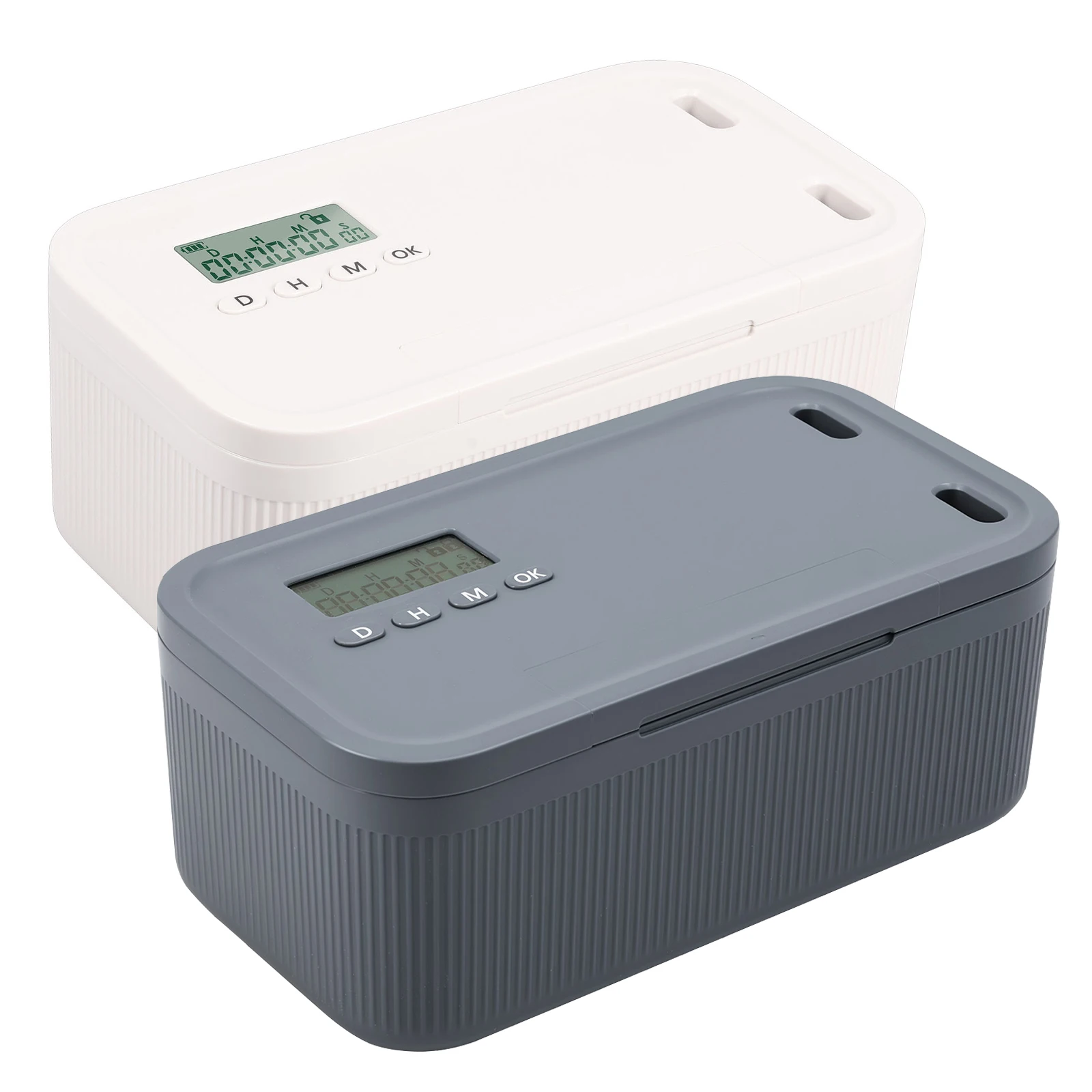 PP Plastic Time Lock Box Safe Storage Container