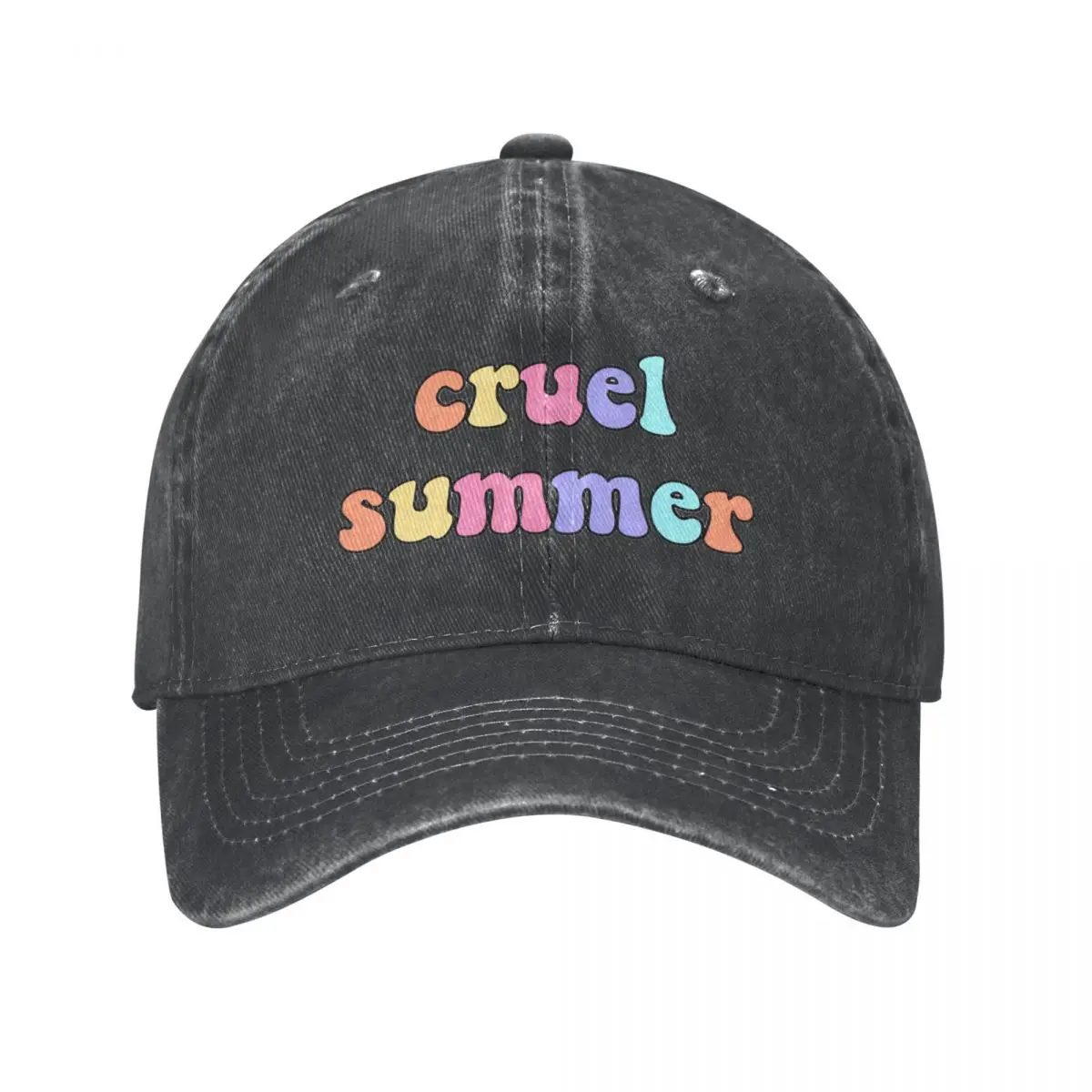 

Baseball Caps Swiftie Fan Cruel Summer Merch for Men Women Vintage Distressed Washed Snapback Hat Adjustable Fit