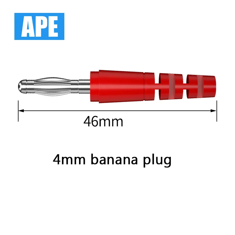 Puntali Magnetici Con Spina Banana 4mm E Connettori Magnetici Per Multimetro E Test Elettrici - Kit Da 10 Pezzi