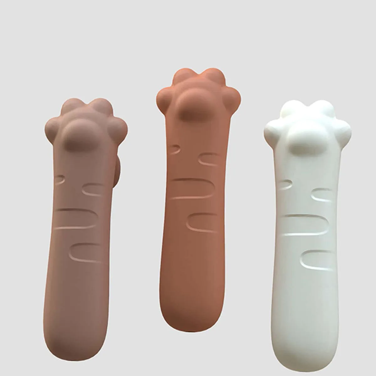 Silicone Cat Paw Door Handle Protective Cover Door Handle Protector Christmas Halloween Thanksgiving Day Easter 1pc door handles