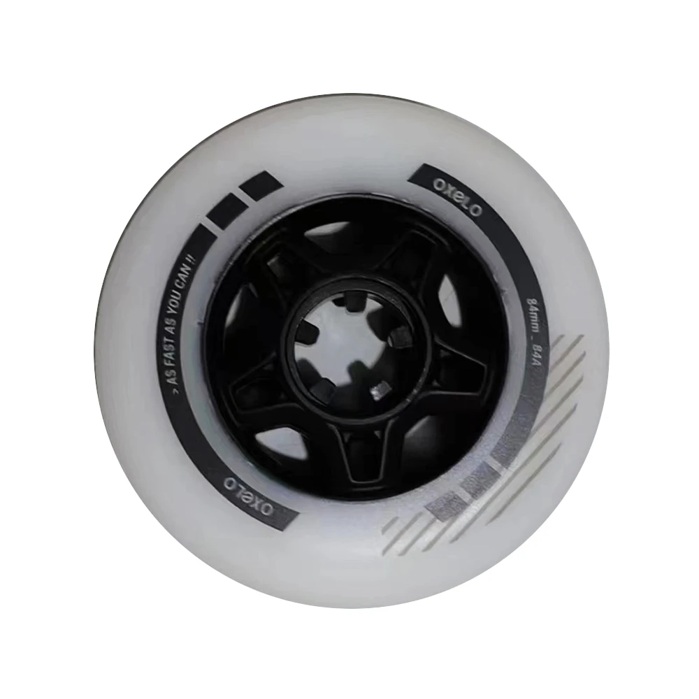 Skateing Wheels 84mm 8 Pieces Inline Speed Skate Wheels 84A/85A Slalom Wheel Tires Free Skating Roller For Racing Patines JAPY inline skates tyres