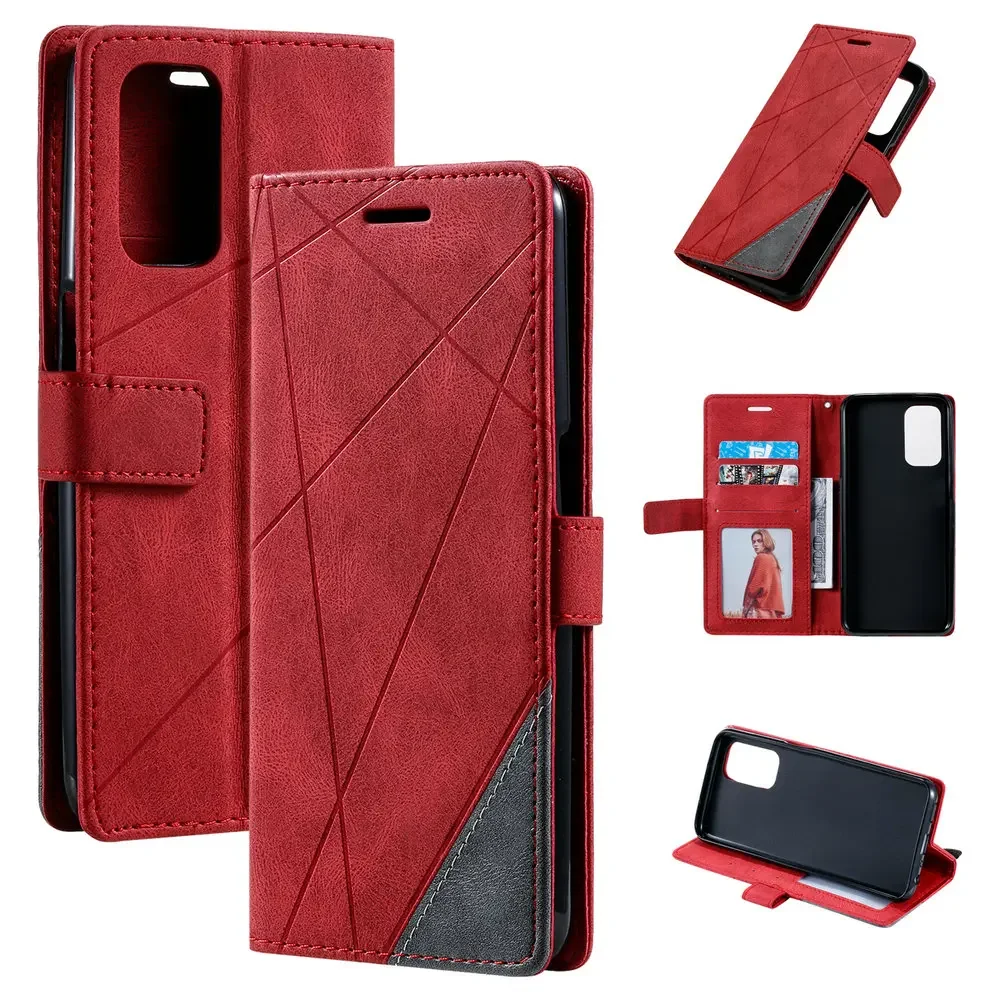 

Leather Book Cover for OPPO A98 A57 A77 A76 A53S A15 A74 5G A79 A58 A 79 A38 16 S A54 A96 A18 A17 A94 A78 Flip Case Wallet Funda