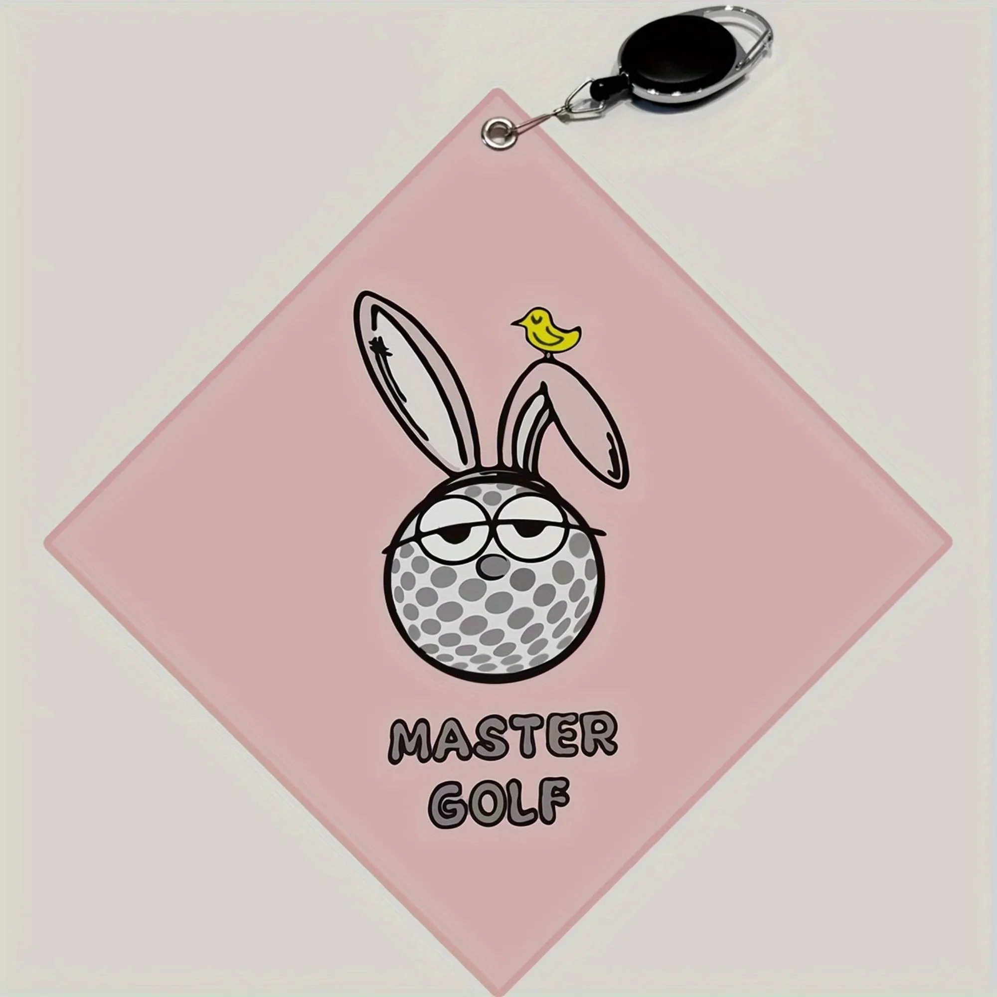 New High-quality Golf Towel, double-sided Printing, Suitable for Golf Bag, Golf/Pickleball/Bowling Lovers' Creative Gif
