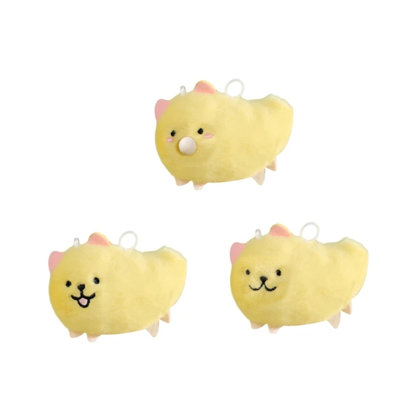 

Q0KB Keychain Mini Mangos Dog Toy Decorations Student Prize Giveaway