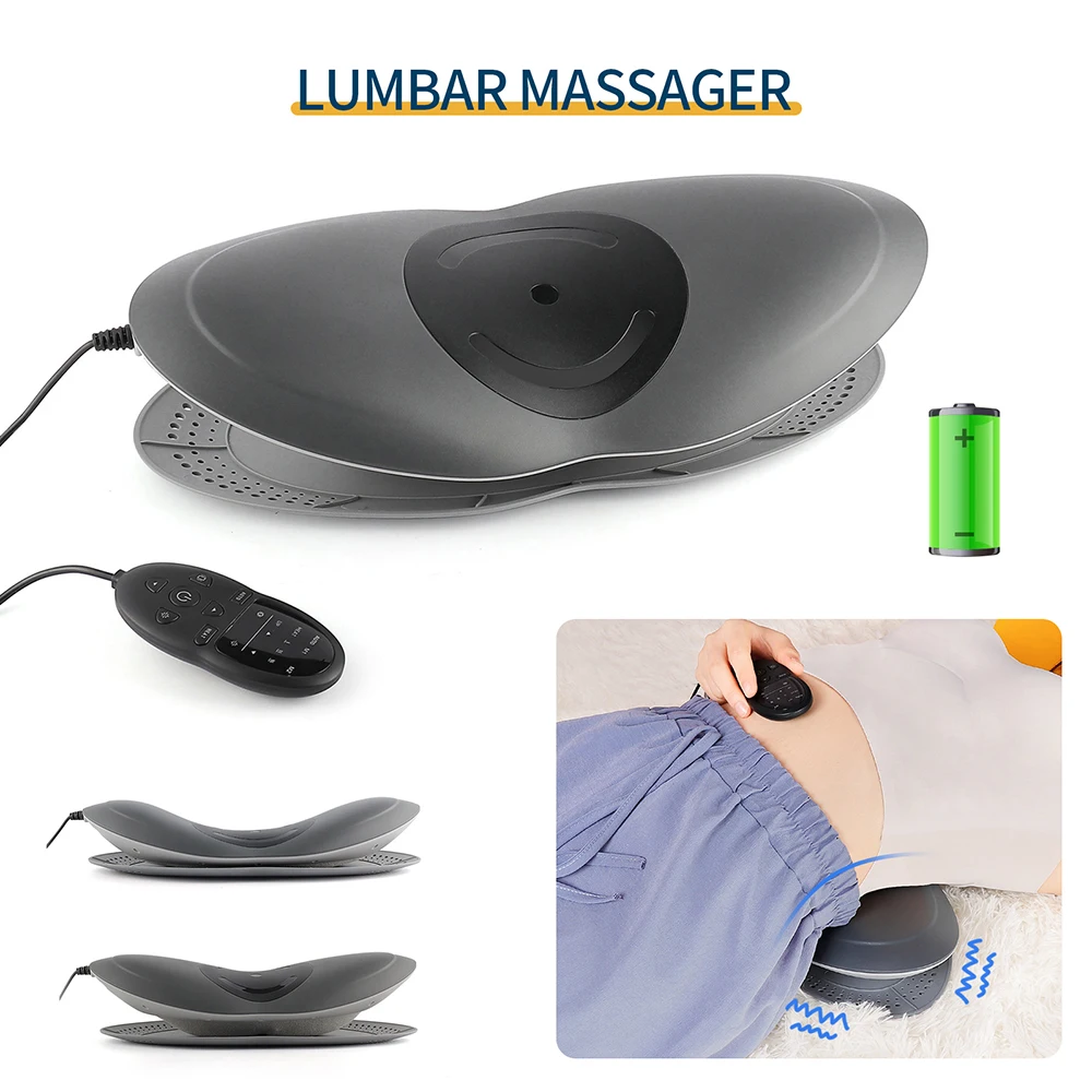 Elektrische Lendenwirbelsäule Traktion Vibration Massager Airbag Wirbelsäule Unterstützung Zurück Massage hine Taille maseador_voghion.com