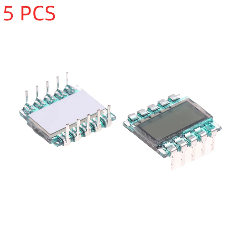 5PCS 10PIN TN Positive 3-Digits Segment LCD Panel 3.0V Digital Tube Display LCD Segment Code Screen Small Instrument Display lcd panel display