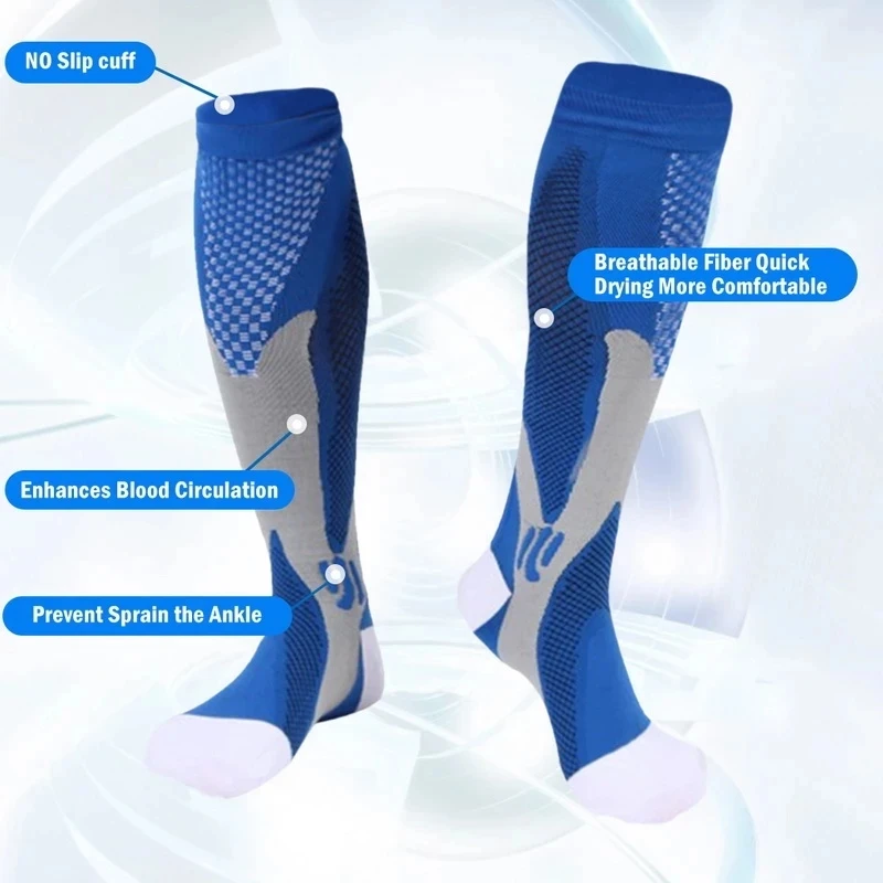 Varicocele Socks Compression Socks For Women To Promote Blood Circulation Resist Fatigue Men\'s Outdoor Running Fitness Cycling