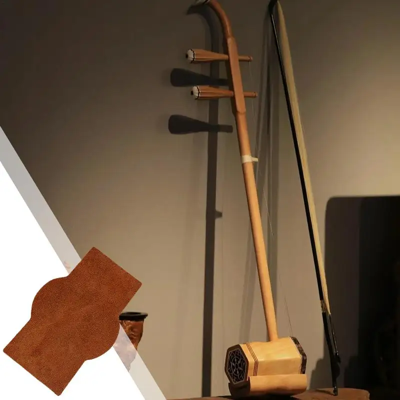 Erhu Non-slip Mat Guitar Anti-slip Mats Erhu Accessories With Adhesive Musical Instrument Non-slip Mat Protection Pad For