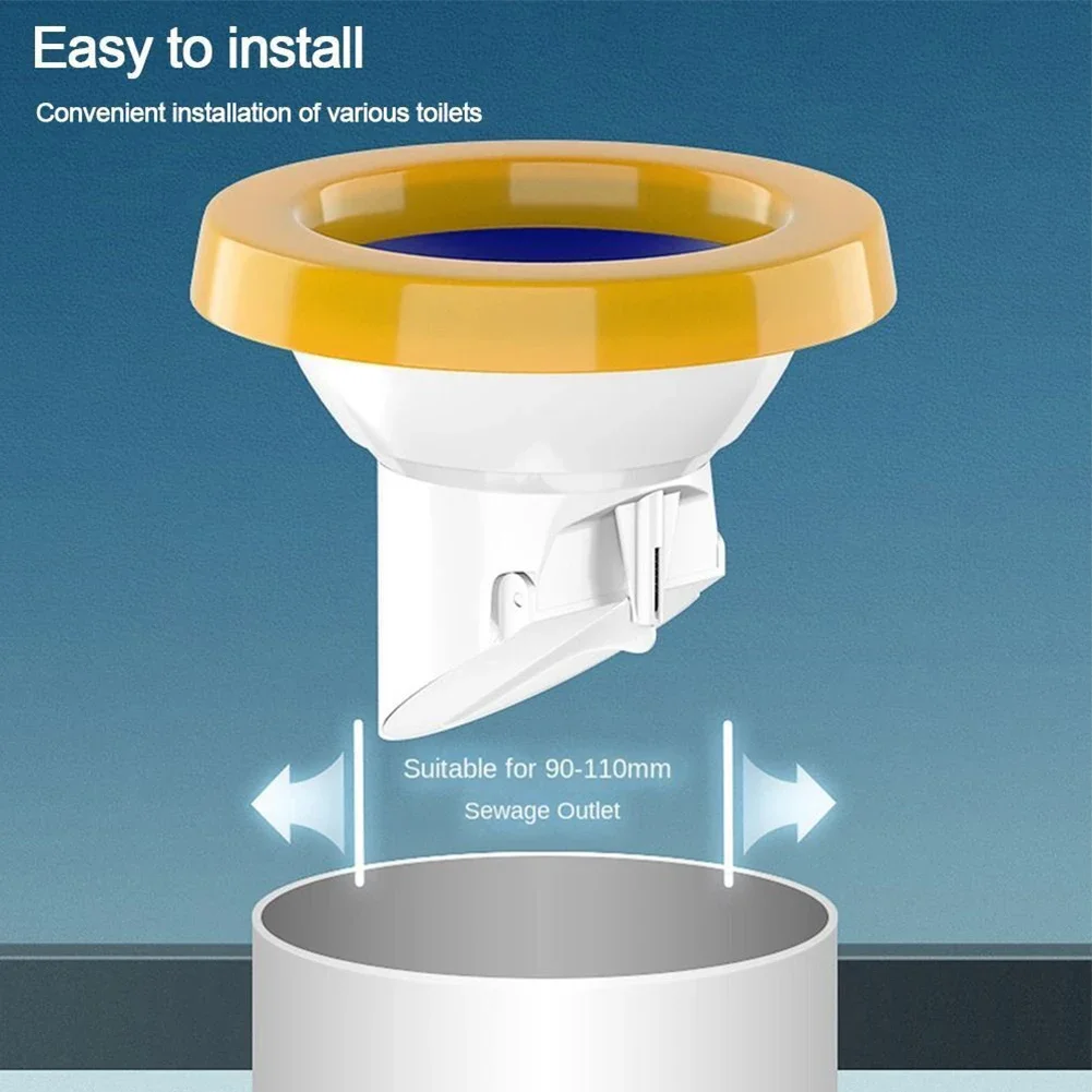 Toilet Flange Ring Closestool Drain Pipe Floor Outlet Spill Sealing Toilet for 90mm-110mm Sewage Outlet Bathroom Hardware