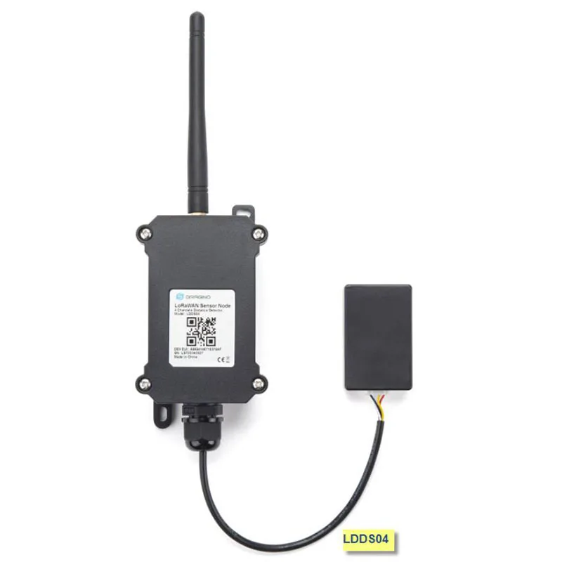 

Dragino DDS04-LB LoRaWAN 4-Channels Distance Sensor for Internet of Things solution