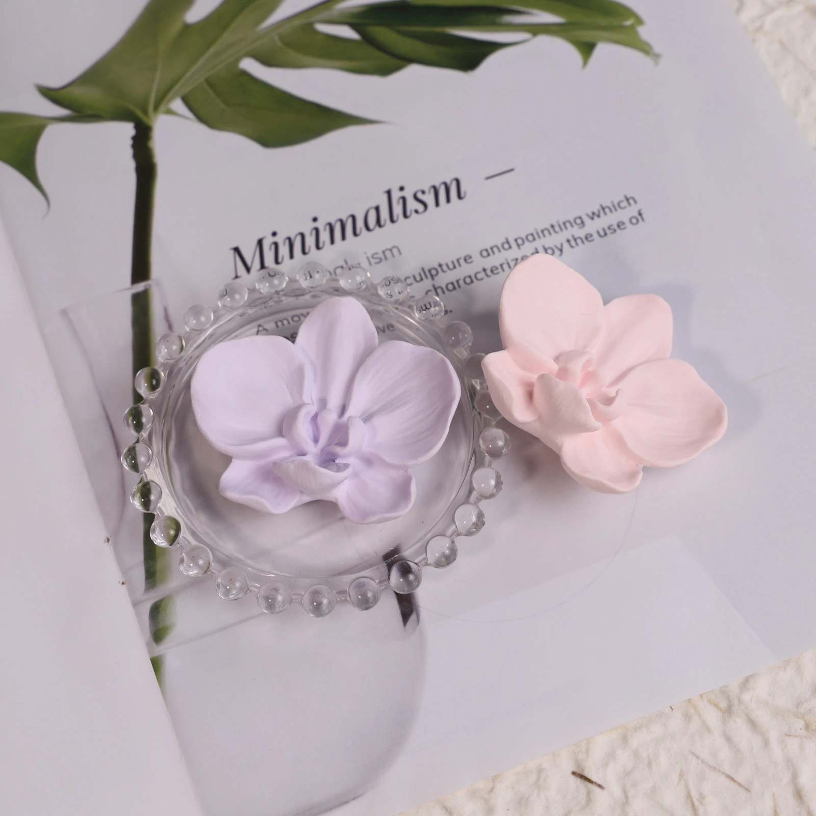 Butterfly Orchid Silicone Mold DIY Handmade Flower Soap Mold