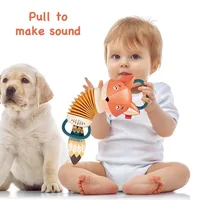 Fox Accordion Music Toy Instruments Learning Early Cartoon Education Sound Learning Musical Toddler Baby Toys For Children Gifts 2