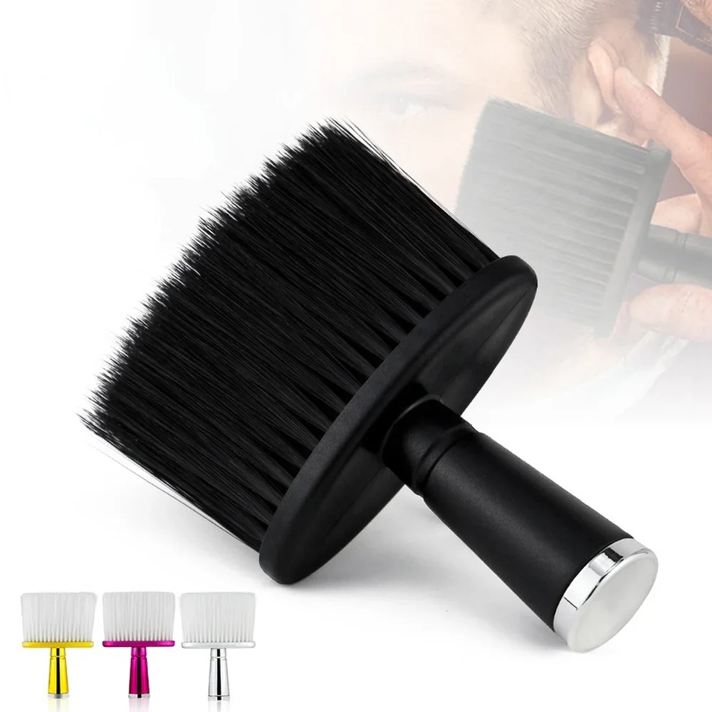 

1pc Soft Hair dust Brush Neck Face Duster Barber Hair Sweeping Brush salon Cutting Brush Styling Tool