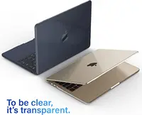 Laptop protective case suitable for MacBook Air 13 inch Case M3 A3113 M2 A2681, Hardshell Case  for Mac Air 13.6, Crystal Clear - Image 2