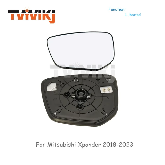 กระจกมองข้างแบบมีระบบทำความร้อน สำหรับรถยนต์มิตซูบิชิ ซีเอ็กซ์แพนเดอร์ ปี 2018-2023 ด้านซ้ายและขวา 1