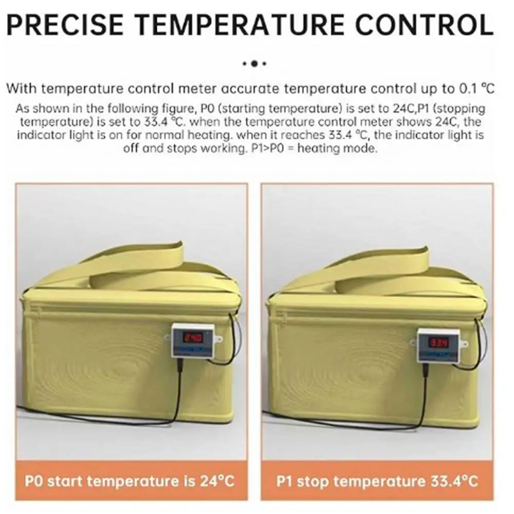 Description Picture 6 of itemBread Warming Box Temperature Control Fermenting Bag Fermentation Equipment With Auto Shut Off For Making Bread Yogurt Natto