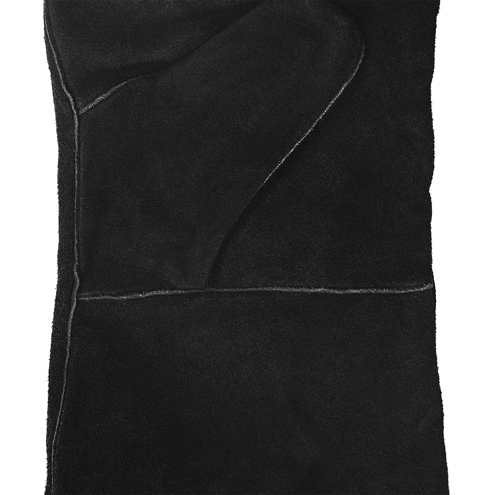 Winter Leather Welding Gloves for Men Fireplace Work Gloves Cow split Welders Glove Heavy Duty Work