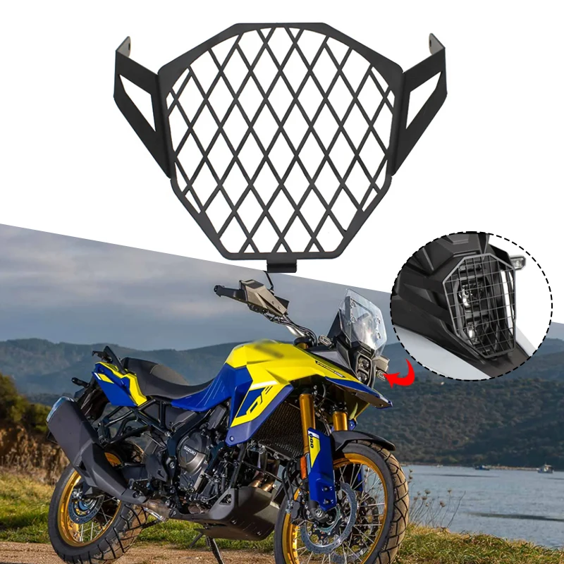 2024NEWMotorcycleHeadlightHeadLightGuardProtectorCover