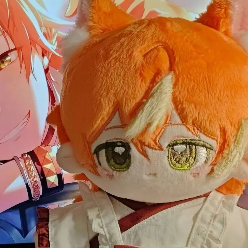 20cm 게임 원더랜드 쇼타임 시노노메 아키토 플러시 드레스업 코튼 인형 장난감 어린이 코스프레 생일 선물 마스코트