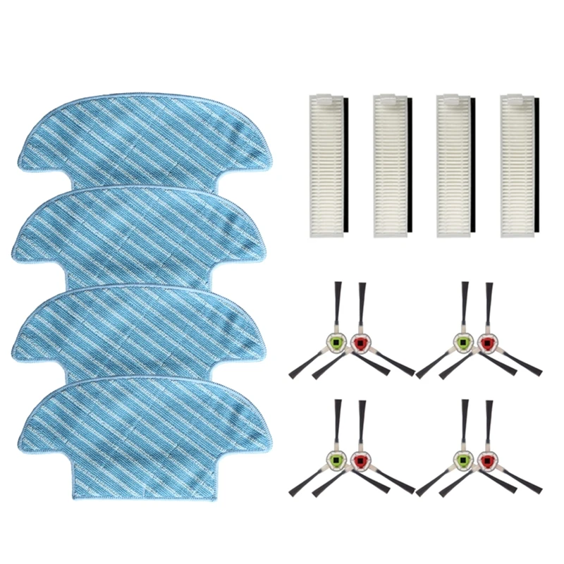 

Side Brush Accessories Mop Cloth Kit For Ecovacs Slim 2 TCR-S D36A DA611 Robotic Vacuum Cleaner Replacement Brushes Parts