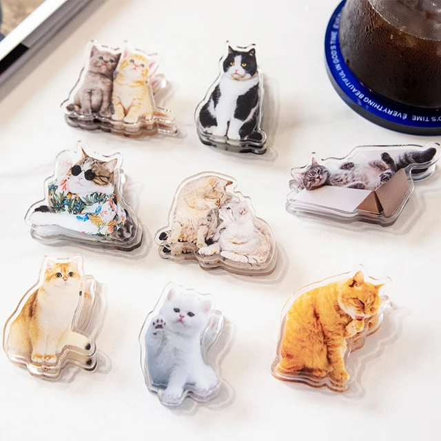 Cute Cat Stamps Cartoon Card Making Supplies Scrapbooking Kawaii Junk  Journal Deco Wooden Stamp Sealing Stationery Gifts - AliExpress