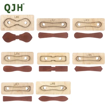 QJH 지퍼 가죽 커팅 다이 컷 몰드, 가죽 펀치 다이 세트, 가죽 공예 크래프트 도구, 수제 커터 백 지퍼 풀러