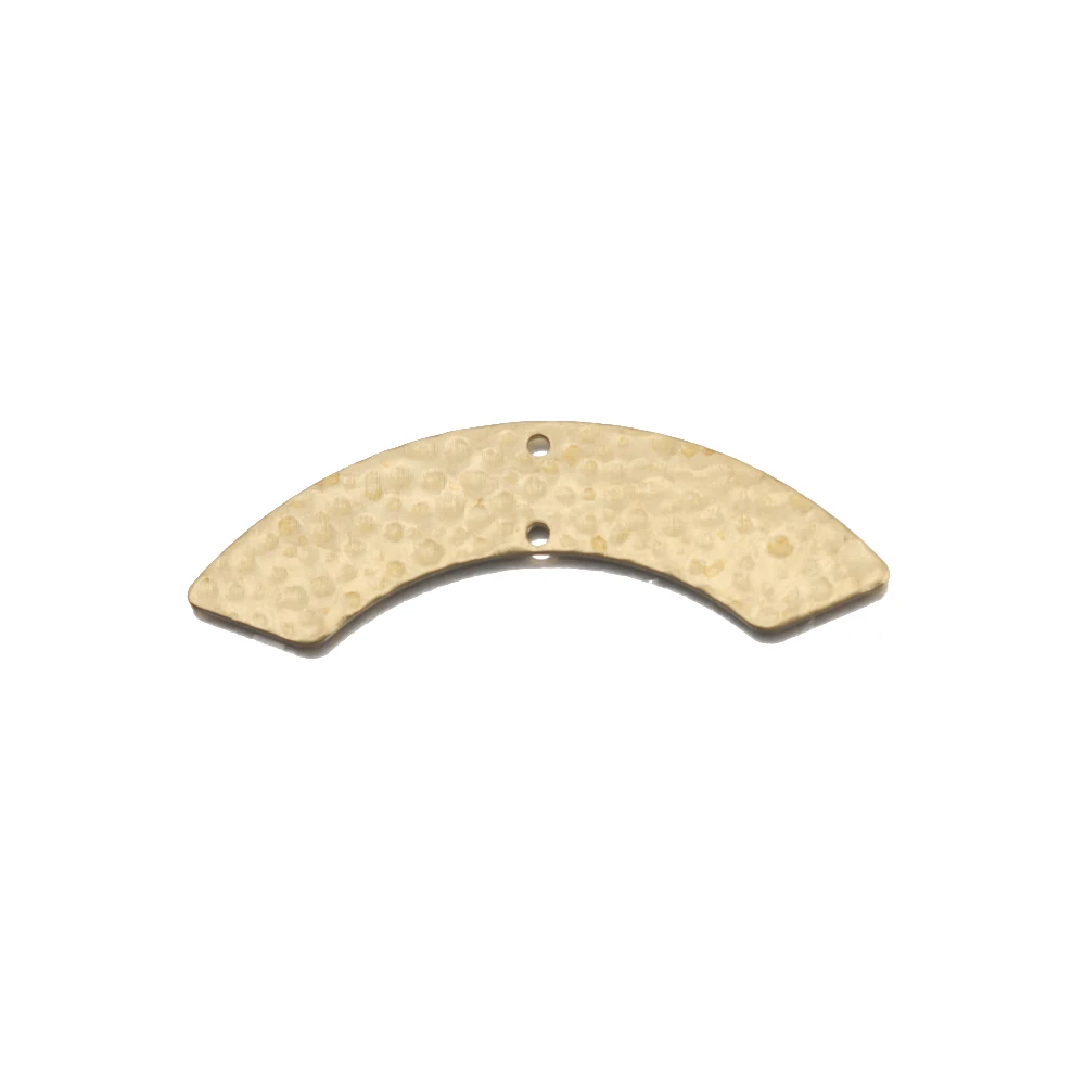 

10Pcs Brass Hammered Arch Connector Charms Findings Arches Pendants For Diy Boho Jewelry Polymer Clay Earring Making Accessories