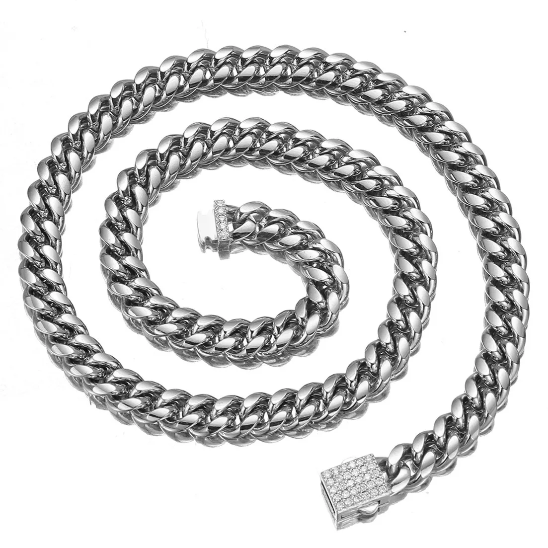 Crystal Buckle Miami Link