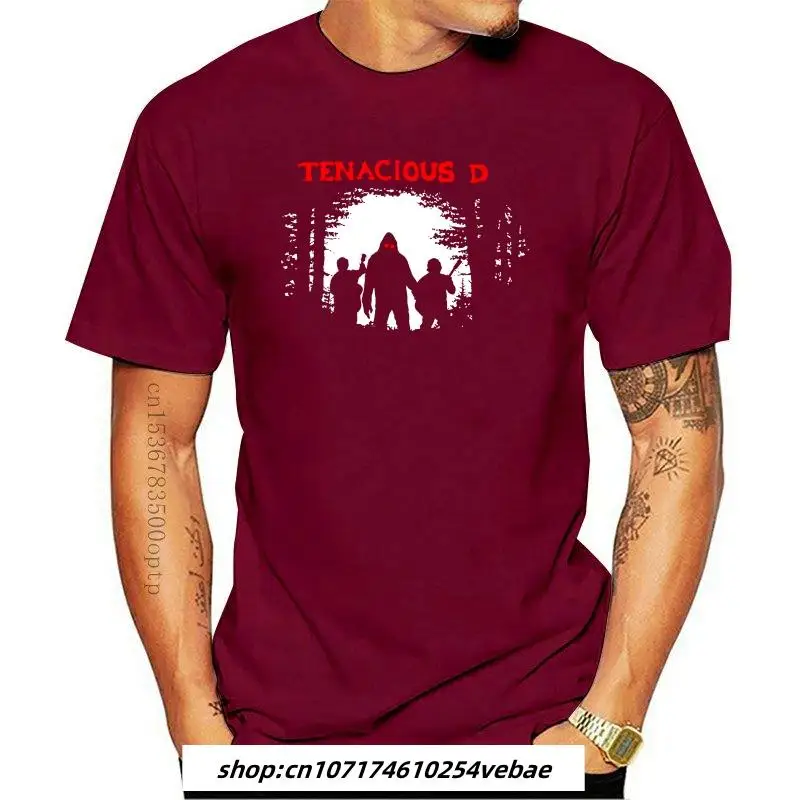 

T Shirt Lucu Baru Tshirt Novelty Pria T-shirt Tenacious D 2021 Sasquatch T Shirt Pria Leher-o Katun Print Kasual Pendek