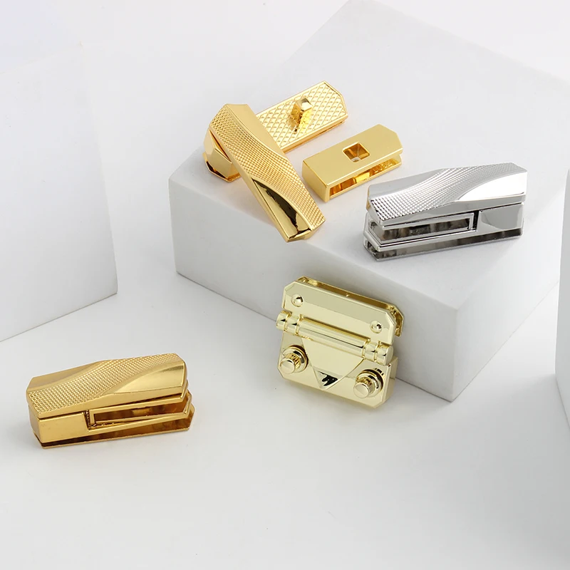 5-20Sets Moon,Cat Shape Metal Press Lock Turn Locks For Luggage Bags Handbag Purse Clasp Closure Custom Twist Lock Accessories