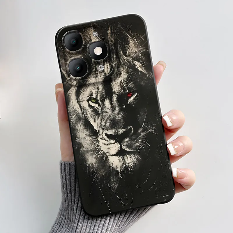 Shockproof Soft Silicone Phone Case - Cute Milk Tea Rabbit Design