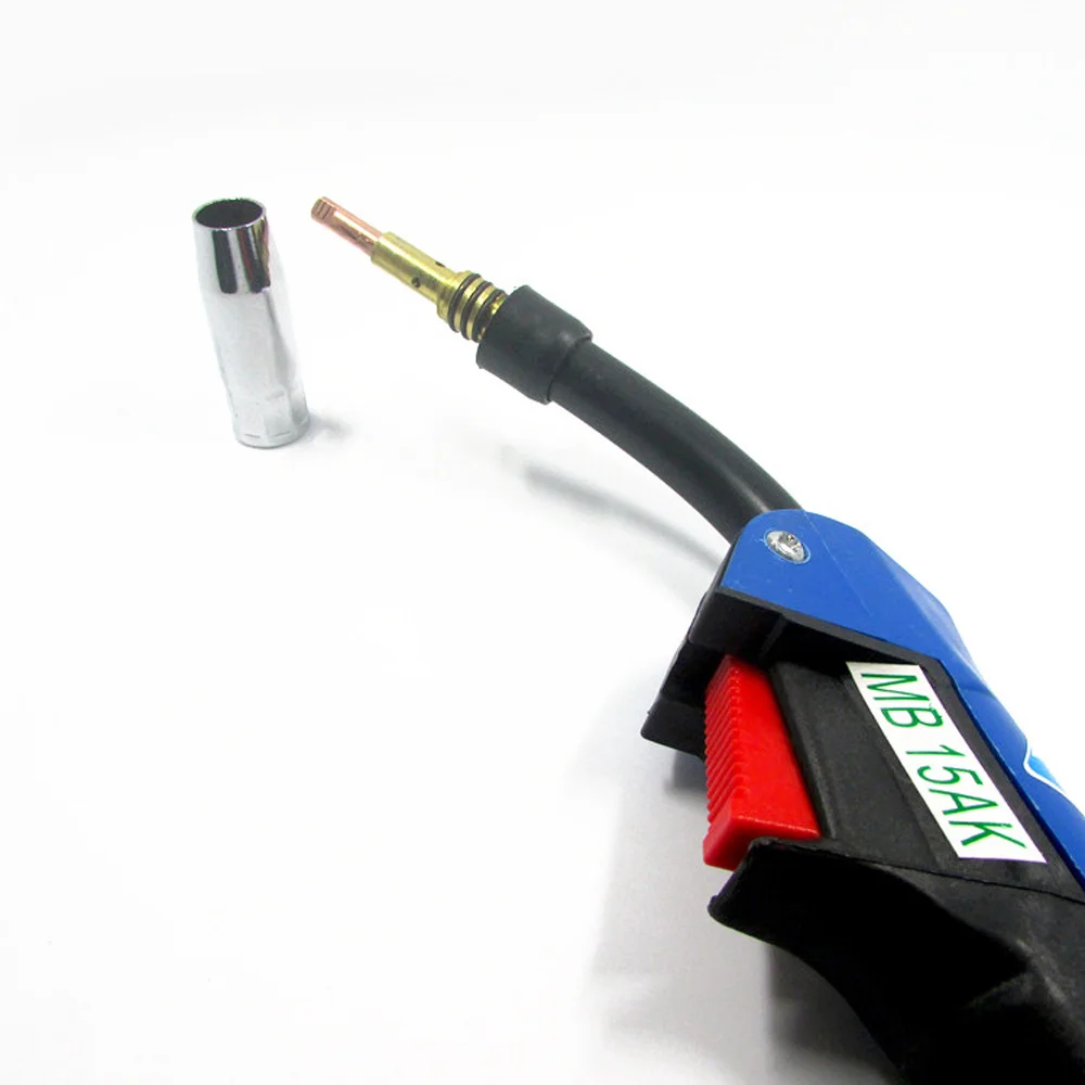 Antorcha De Soldadura MIG MAG MB15 AK - 4 Metros, Euroconector, Enfriada Por Aire, 180A