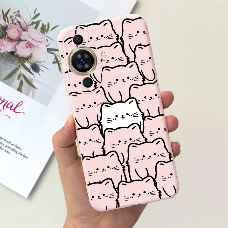Stylish Fashion Pattern Soft Silicone Phone Case for Huawei Nova 11 Series