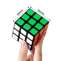 SENGSO Magic Cube 3x3 Frosted Texture Sticker Magic Cube Educational Toys Children Puzzle Toys Designated For Competition Cubes 6