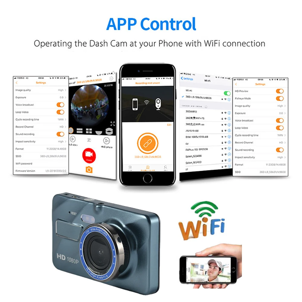  DVR   ķ, Ǯ HD Ĺ ,  ī޶,  , ߰ ð, ڵ  ķ, GPS ΰ, ڵ ׼, 1080P