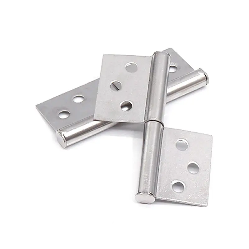 Stainless Steel Flag Shape Detachable Hinge Thickened Blades High Load-Bearing Fire Door Hinge Anti-theft Door Welded stainless steel hinges door hinges