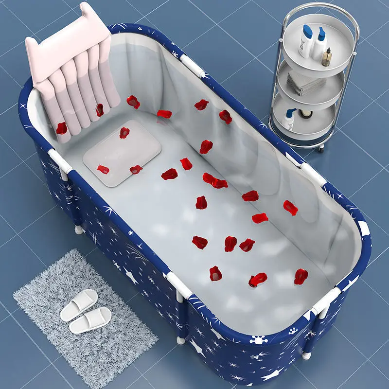 

Adult Foldable Bathtub Indoor Modern Women Big Bathtub Luxury Bedroom Waterproof Banheira Portatil Interior Decoration