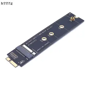 Connecteurs adaptateur Ssd M2 à Ssd pour Macbook Air 2013 2014 2015 2016  2017 M.2 M clé Pcie X4 Ngff à Ssd pour ordinateur portable Apple 