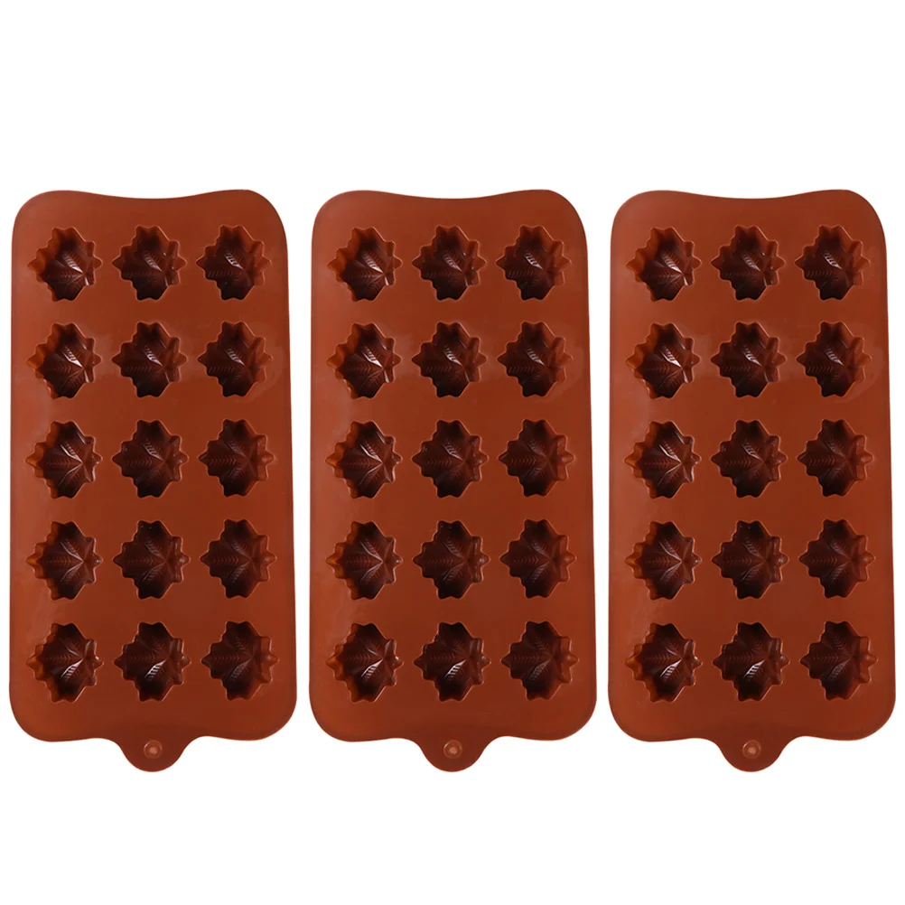 

Molds Mold Silicone Leaf Maple Candy Chocolate Baking Cookie Tray Fall Soap Leaves Cake Making Fondant Biscuit Sticks Cutter