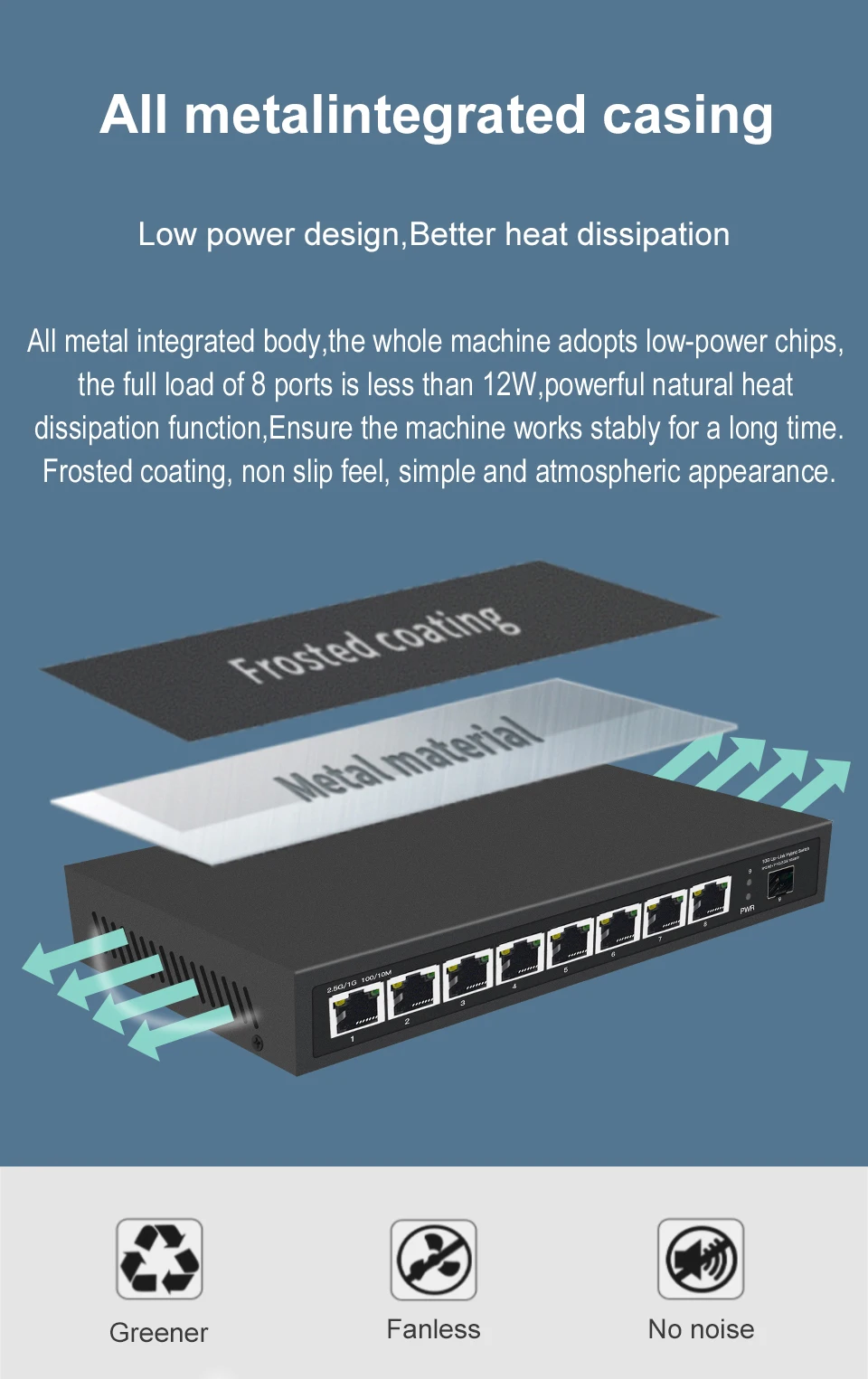 portas, 2.5 GBASE-T, 10Gigabit, Uplink, Hub Plug