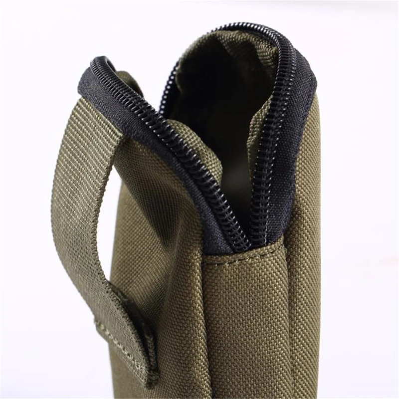 Tactical Mini Wallet Card Bag Small Pocket Key Pouch Money Bag Men Waterproof Portable Edc Pouch Hunting Outdoor Waist Bag Nylon