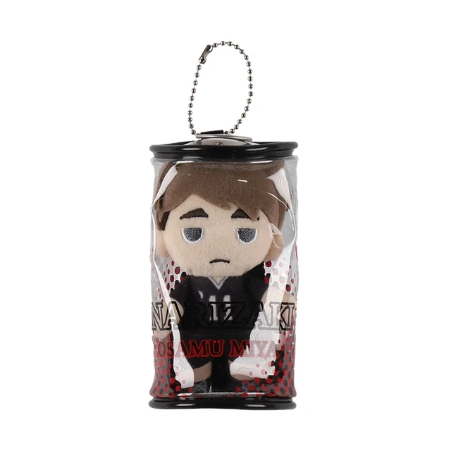 10CM Genuine Limited Edition Coke Can Version Plush Doll Anime Haikyuu Miya Osamu Miya Atsumu Akaashi Keiji Kotaro Stuffed Toys