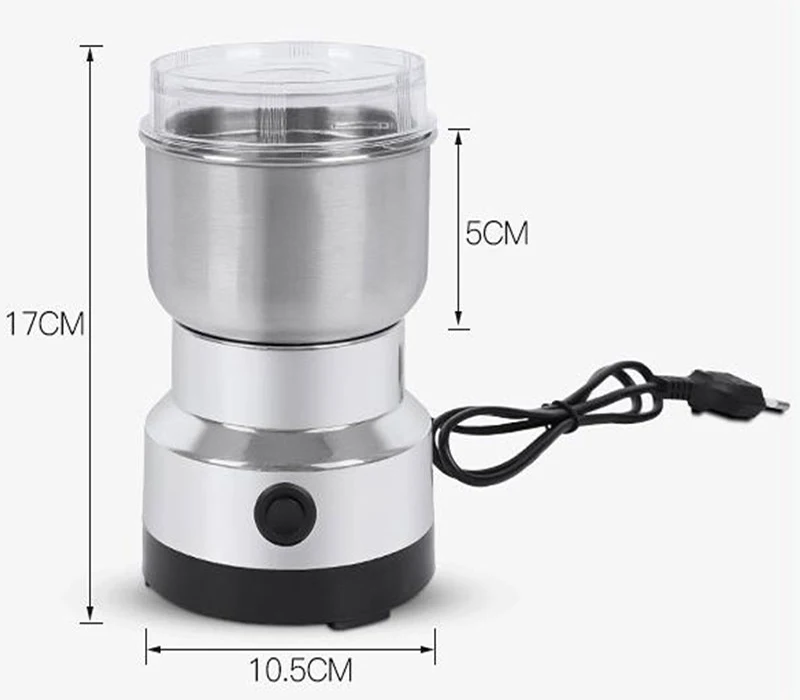 Small Fast Grinding Electric Spices Mill Coffee Grinder Coffee Maker w –  RAF Appliances