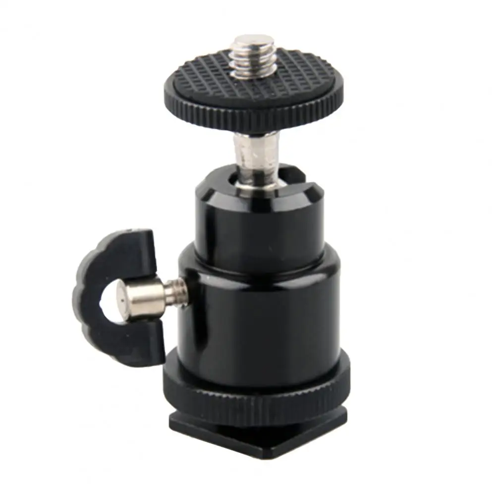 Durable Tripod Head Lightweight 360 Degree Swivel Tripod Adapter Stable